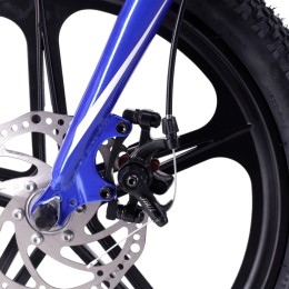 Велосипед 18" COMIRON MATRIX M18BW синий/белый