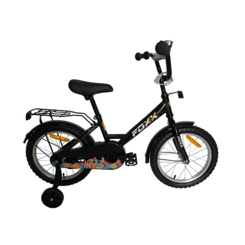 Велосипед 18" FOXX SIMPLE, черный (2026)