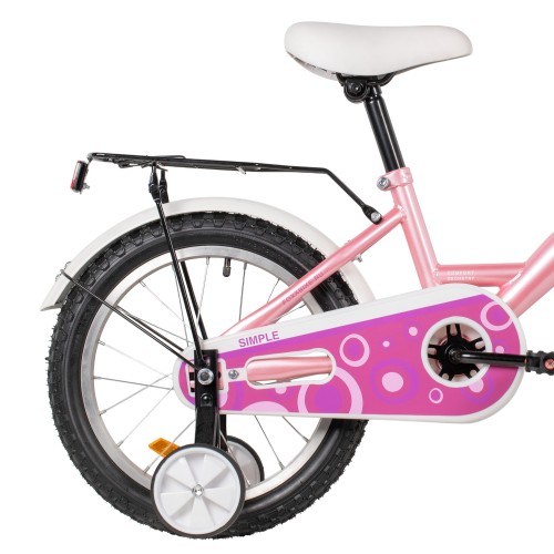 Велосипед 18" FOXX SIMPLE, розовый (2026)