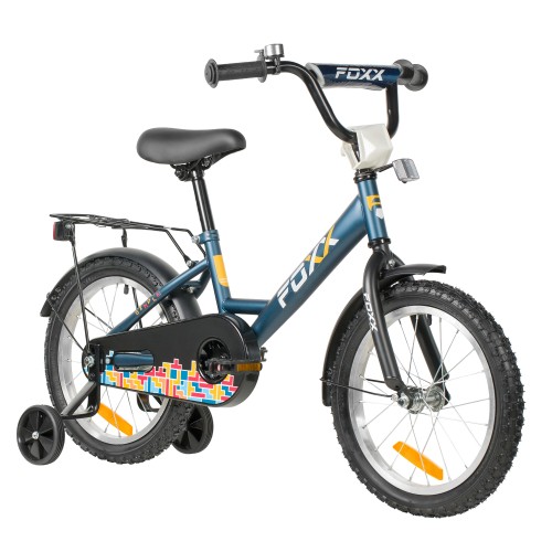 Велосипед 18" FOXX SIMPLE, синий (2026)