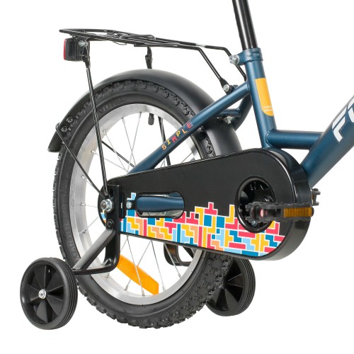 Велосипед 18" FOXX SIMPLE, синий (2026)