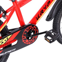 Велосипед 18" Krypton Super KS01RY18 (2025), красный жёлтый