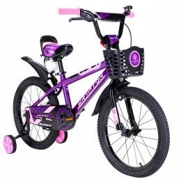 Велосипед 18" Krypton Super KS01VP18 (2024), фиолетово-розовый