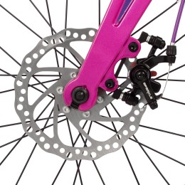 Велосипед 18" NOVATRACK Blast, (магнезиевая рама), фиолетово-розовый