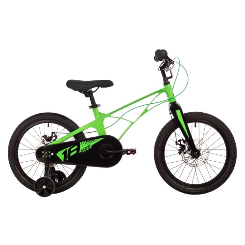 Велосипед 18" NOVATRACK Blast, (магнезиевая рама), зеленый