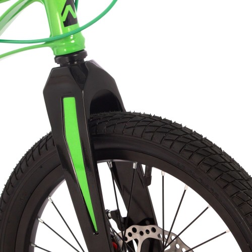 Велосипед 18" NOVATRACK Blast, (магнезиевая рама), зеленый