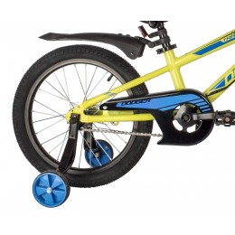 Велосипед 18" Novatrack Dodger зелёный