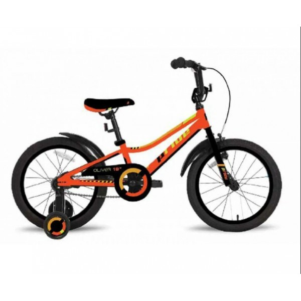 Велосипед 18" Pride OLIVER оранжево-черный