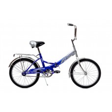 Велосипед 2-х колесный,  Кумир В2005, складной, синий