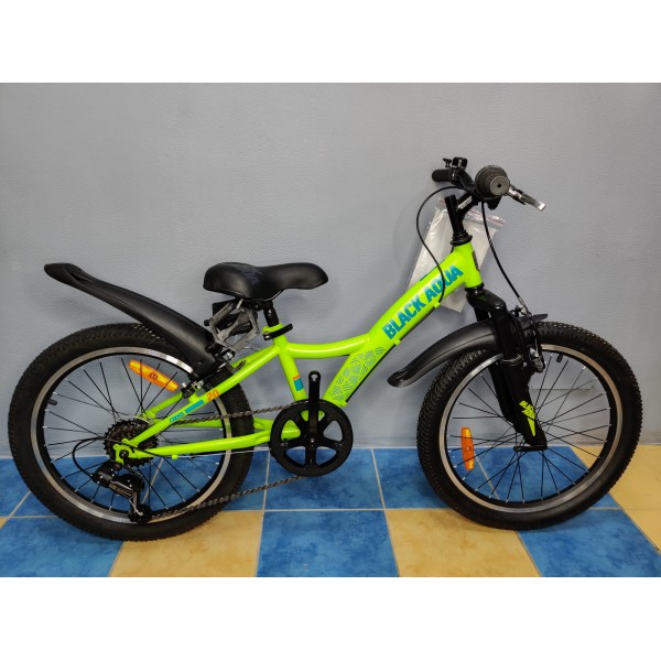 Велосипед 20" BLACK AQUA Cross 1211 V зеленый