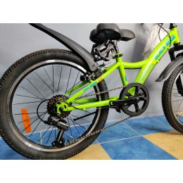 Велосипед 20" BLACK AQUA Cross 1211 V зеленый