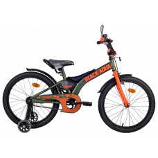 Велосипед 20" BLACK AQUA Sharp хаки-оранжевый