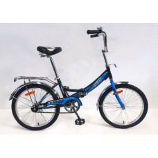 Велосипед 20" Black Aqua Street Beat 121, черный-синий