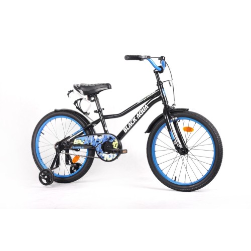 Велосипед 20" BlackAqua Rainer Alloy (черно-синий)