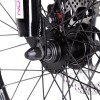 Велосипед 20" COMIRON RAPID NEW R20W (2024), белый глянцевый розовый