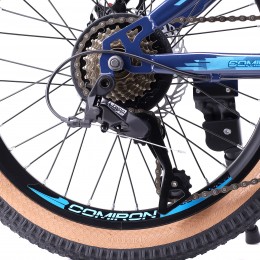 Велосипед 20" COMIRON REBEL 2.0 (2024), жесткая вилка, морской хаки