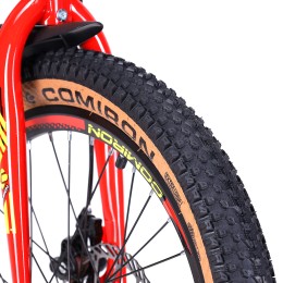 Велосипед 20" COMIRON REBEL (2025), жесткая вилка, красный