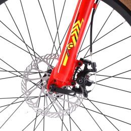 Велосипед 20" COMIRON REBEL (2025), жесткая вилка, красный