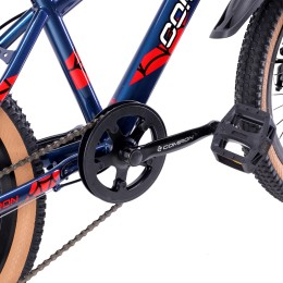 Велосипед 20" COMIRON REBEL GT2007 SPM (2024), сине-красный