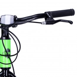 Велосипед 20" COMIRON SMART 1.0 (2024) жесткая вилка, зелёный/серый