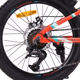 Велосипед 20" COMIRON SMART, оранжево-бирюзовый