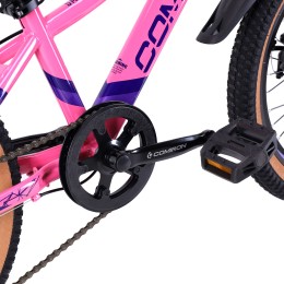Велосипед 20" COMIRON SMART PRO CSP210 L, фиолетовый/розовый