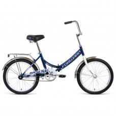 Велосипед 20" FORWARD ARSENAL 1.0 (2021) Темно-синий/серый
