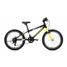 Велосипед 20" FORWARD RISE 2.0 (2022) черный/желтый