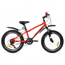 Велосипед 20" FORWARD UNIT 2.2 (2021), красный/черный 