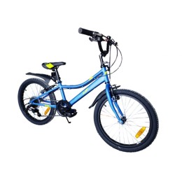 Велосипед 20" FOXX DIFFER, синий (2026)