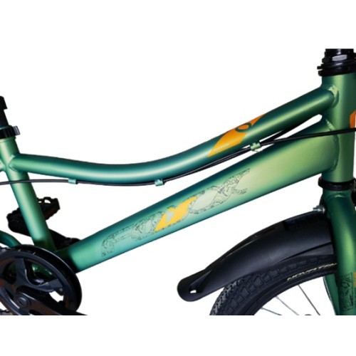 Велосипед 20" FOXX DIFFER, зелёный (2026)