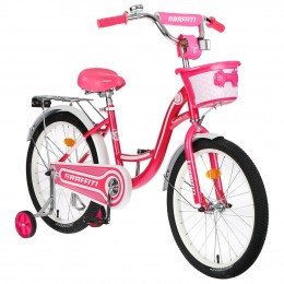 Велосипед 20" Graffiti Premium Girl,  розовый/белый