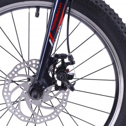 Велосипед 20" Krypton Hyperion KH10B20 HARD FORK, черный/белый/красный