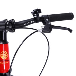 Велосипед 20" Krypton Hyperion KH10B20 (2024), красный/черный/желтый