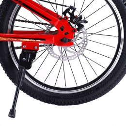 Велосипед 20" Krypton Hyperion KH10B20 (2024), красный/черный/желтый