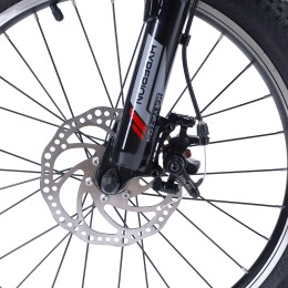 Велосипед 20" Krypton Hyperion KH10BR20 (2025), черный/серый