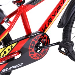 Велосипед 20" Krypton Super KS01RY20 (2025), красный жёлтый