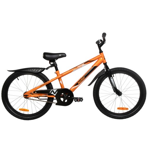 Велосипед 20" NOVATRACK JUSTER, оранжевый (2023)