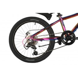 Велосипед 20" NOVATRACK KATRINA (2021), фиолетовый металлик