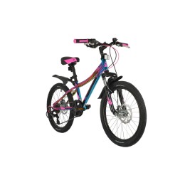 Велосипед 20" NOVATRACK KATRINA (2021), фиолетовый металлик