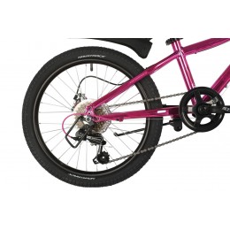 Велосипед 20" NOVATRACK KATRINA, розовый металлик