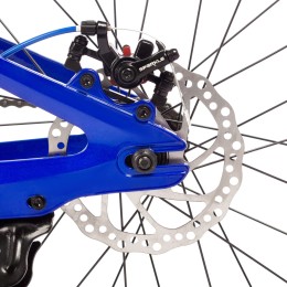 Велосипед 20" Novatrack LYNX, (магнезиевая рама), синий