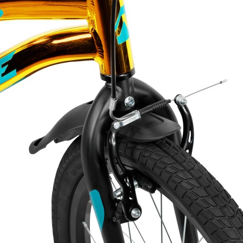 Велосипед 20" NOVATRACK PRIME ABV, алюм., золотой металлик (2026)