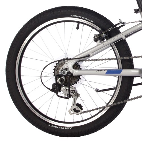 Велосипед 20" NOVATRACK PRIME, серебристый (2023)