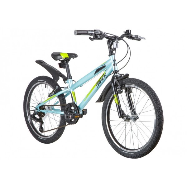 Велосипед 20" Novatrack Racer (2020), синий