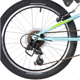 Велосипед 20" Novatrack Racer (2020), синий