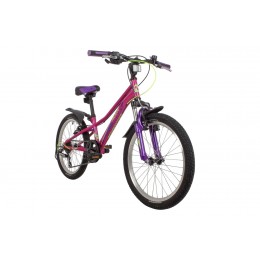 Велосипед 20" Novatrack VALIANT цвет фуксия (рама сталь)