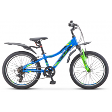 Велосипед 20" Stels Pilot-260 Gent V010 (2021) синий/зеленый