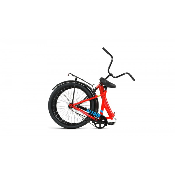 Велосипед 24" Altair City (2022) красный/голубой