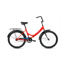 Велосипед 24" Altair City (2022) красный/голубой